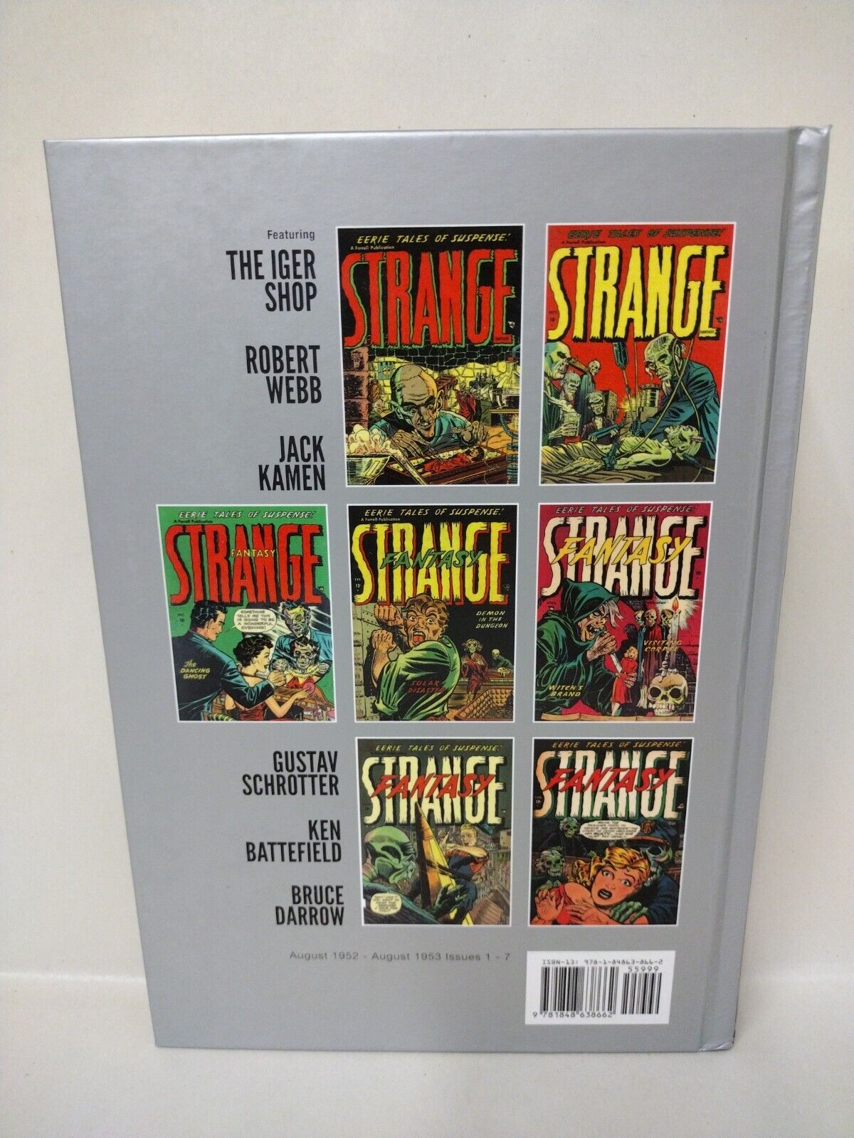 Strange Fantasy Vol 1  Hardcover  Unread Golden Age Pre Code Classics