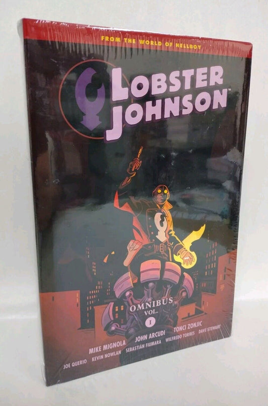 Lobster Johnson Omnibus Vol 1 Dark Horse Hardcover BPRD Mignola Sealed W Cut