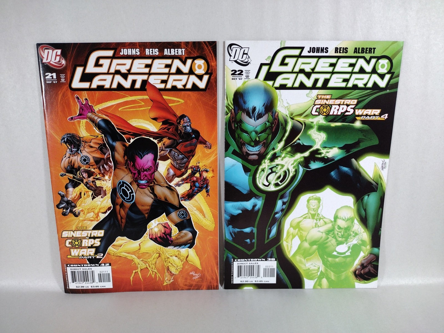 Green Lantern Sinestro Corps War (2007) Complete DC Comic Pt 1-11 + Epilogue 