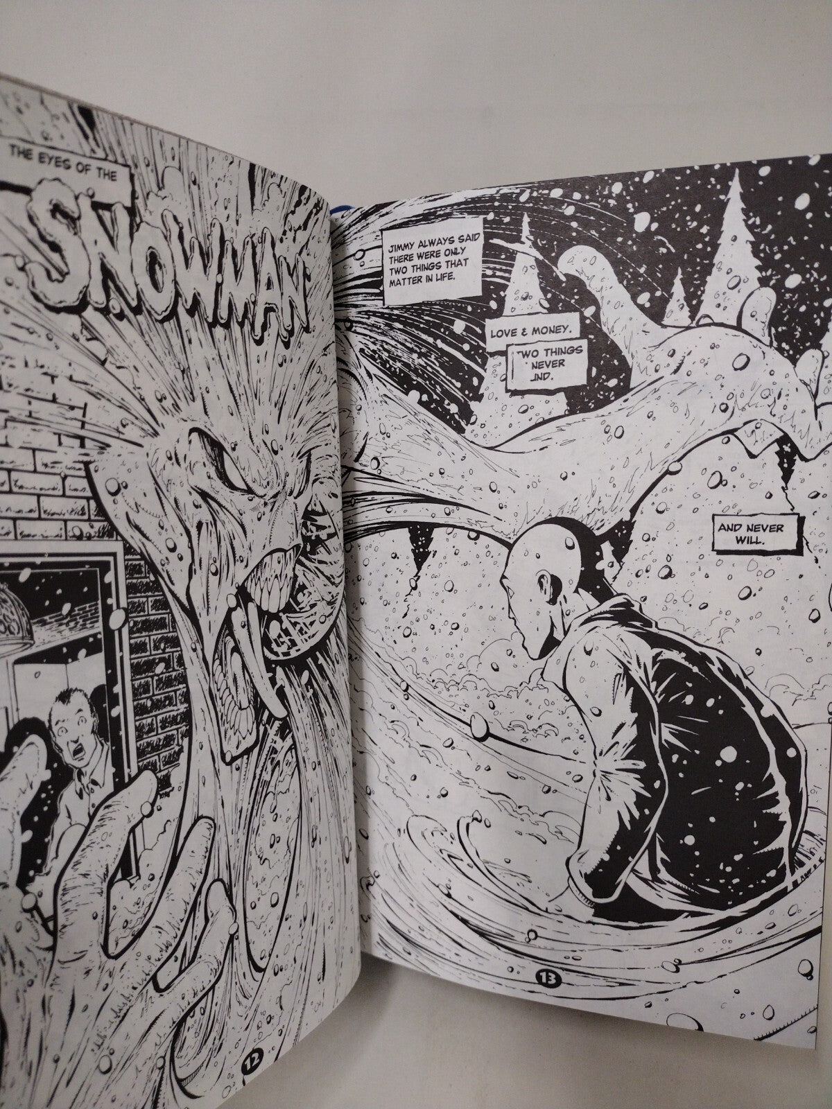 Matt Martin's Snowman (1995-1999) Omnibus ARG Custom Bound Horror Comics HC New