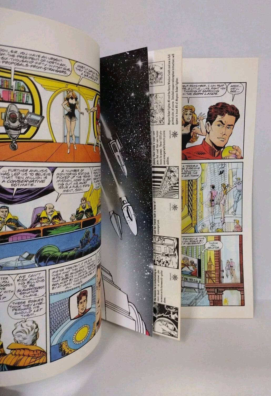 Magnus Robot Fighter (1991) Valiant Comic Lot Set #1-4 W Cards 9-11 14-25 FN-NM