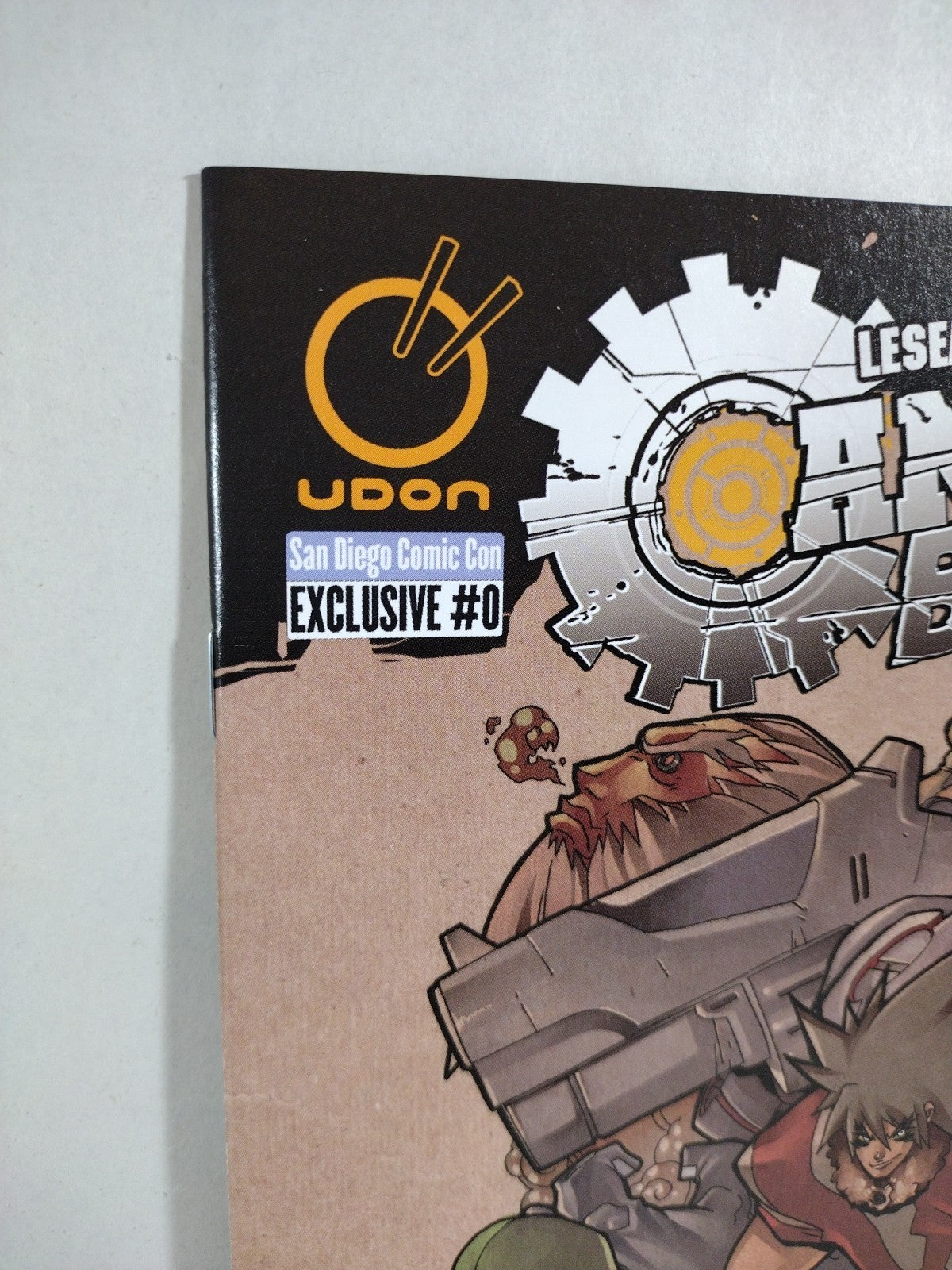 Cannon Busters #0 (2004) UDON SDCC Exclusive Preview Comic Character Guide NM