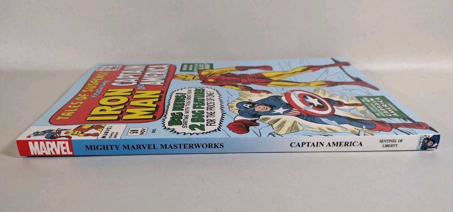 Mighty Marvel Masterworks Captain America Vol 1 (2021) TPB SC Variant Cover New
