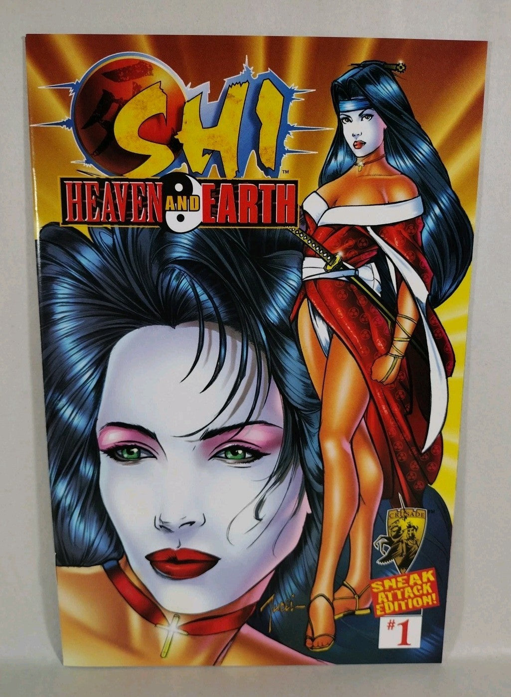 Manga Shi 2000 (1997) Complete Crusade Comic Lot #1/2 1-3 Vampirella
