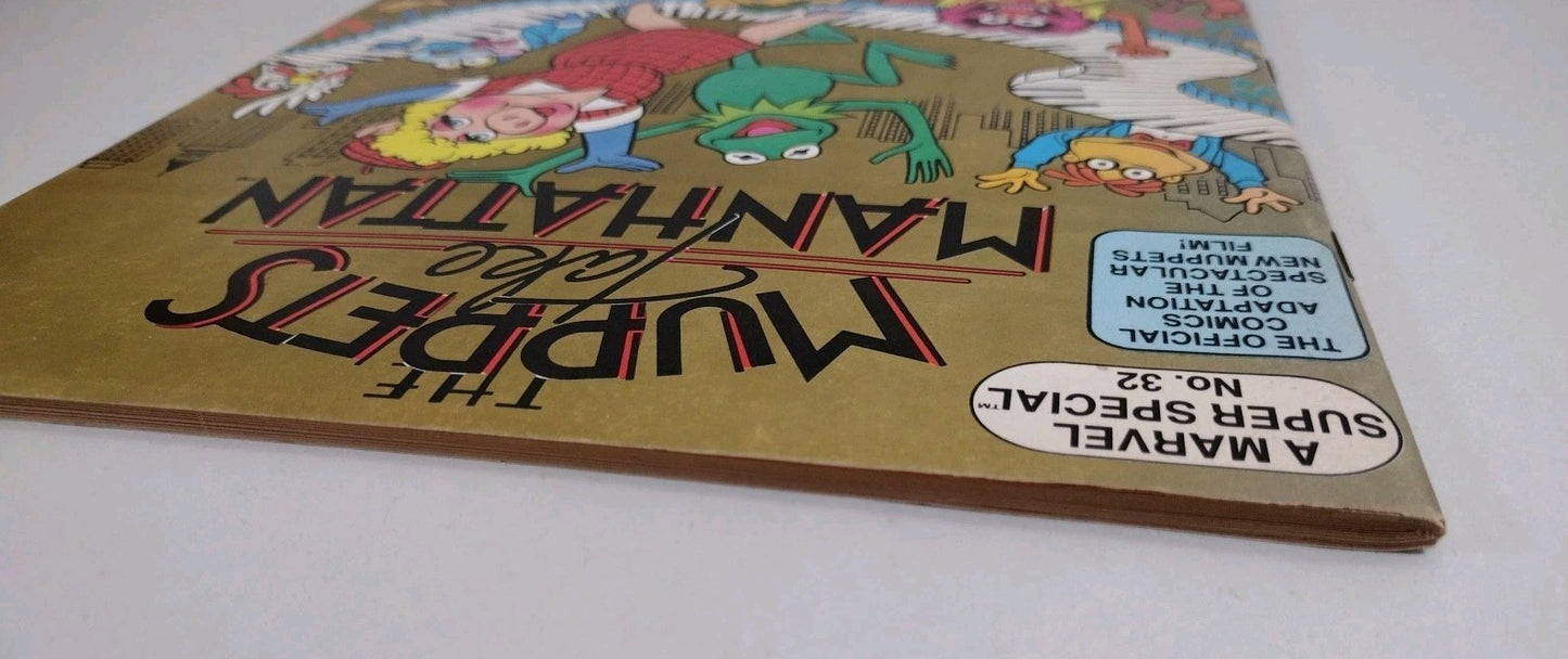 Marvel Super Special 32 (1984) Muppets Take Manhattan Comic Adaptation Magazine 