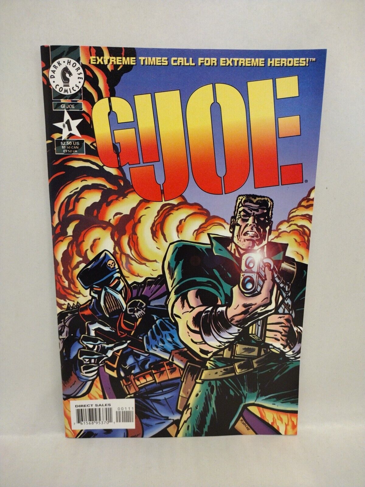 GI Joe (1995) Complete Dark Horse Extreme Comic Lot Set #1 2 3 4 1st Iron Klaw