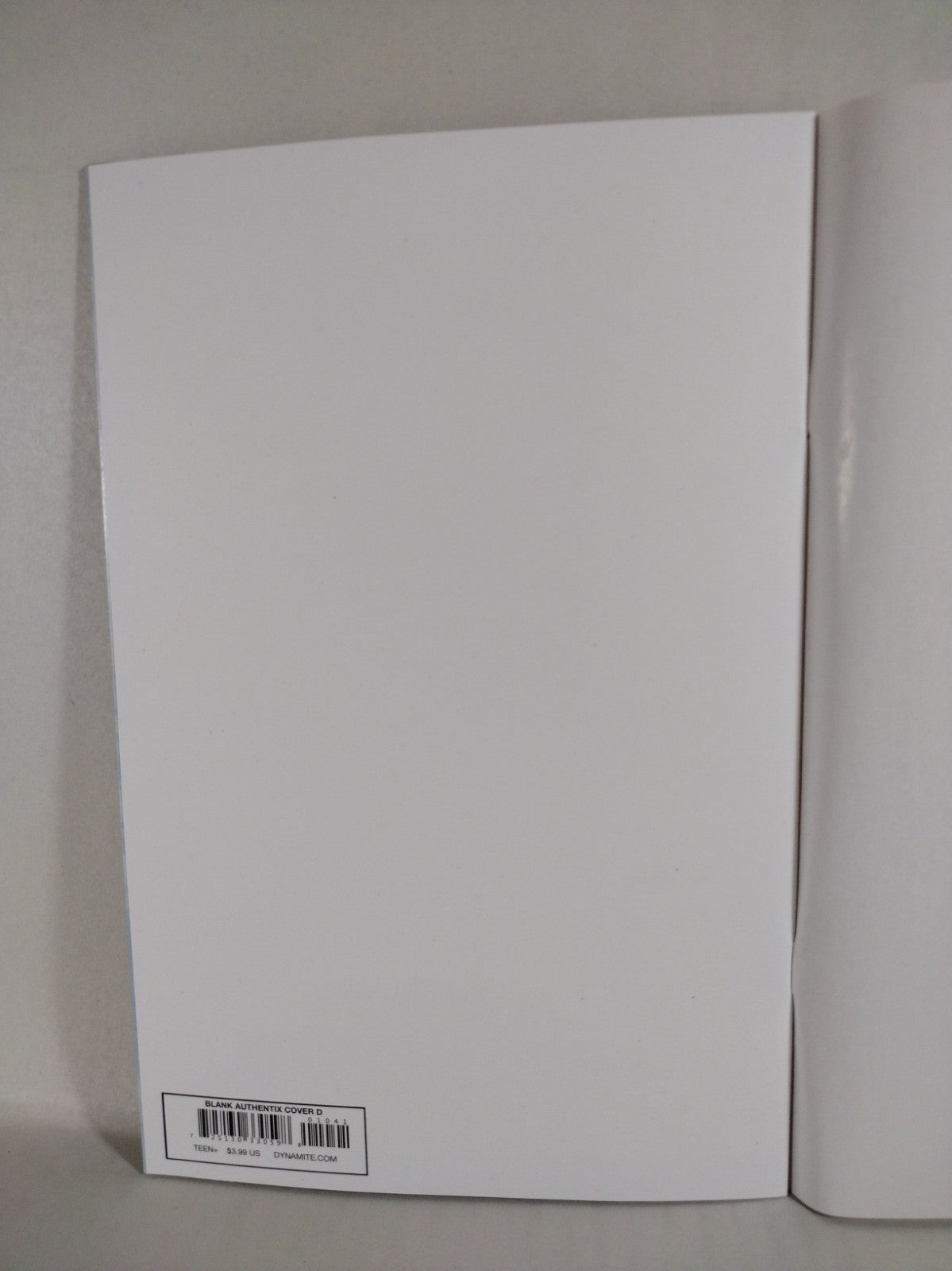 Fire And Ice #1 (2023) Dynamite Comic White Blank Sketch Cover Variant NM