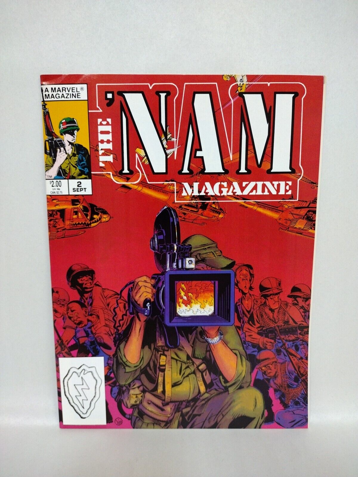 The NAM Magazine (1988) Marvel Comic Lot Set #1 2 3 4 5 Michael Golden FN