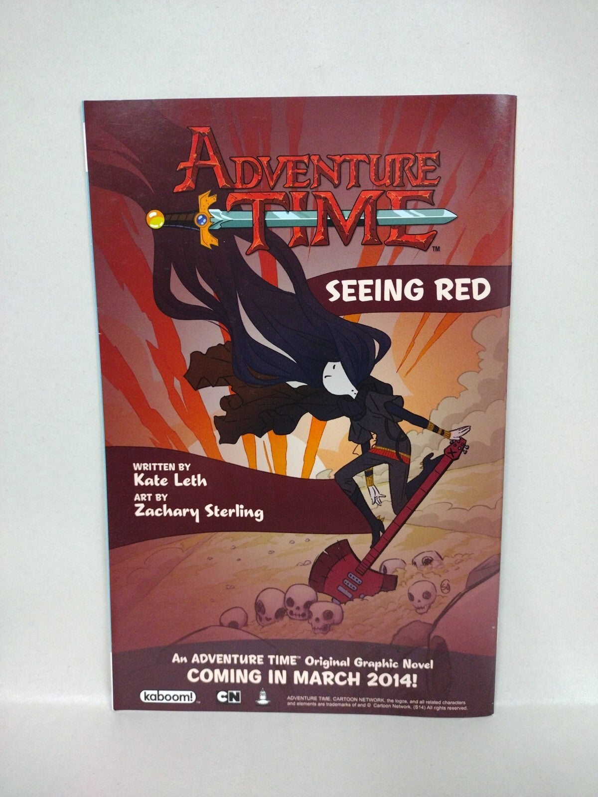 Adventure Time #24 (2014) Boom Studios Comic Brad McGinty Cover B BILLY!