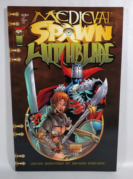 Medieval Spawn Witchblade (1997) Image Comic TPB 96 Pgs Collects 1-3 Garth Ennis