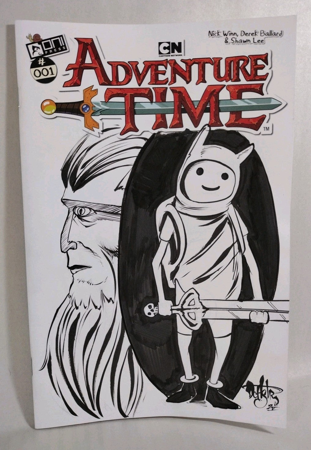 Adventure Time #1 (2025) Oni Press Sketch Cover Comic W Original Dave Castr Art