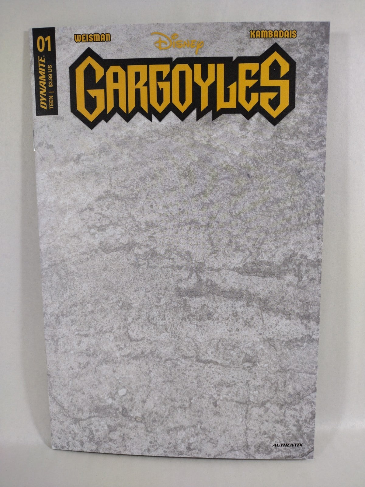 Gargoyles #1 (2022) Disney Dynamite Blank Sketch Variant Cover ZC Comic NM