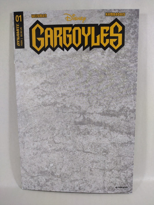 Gargoyles #1 (2022) Disney Dynamite Blank Sketch Variant Cover ZC Comic NM