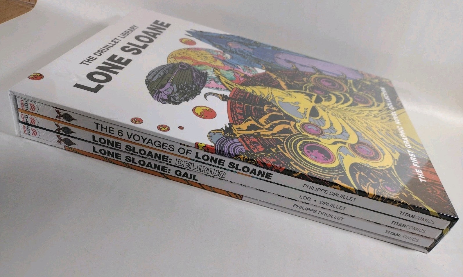 Lone Sloane 3 Book Boxed Slipcase Set Titan Philippe Druillet New Sealed