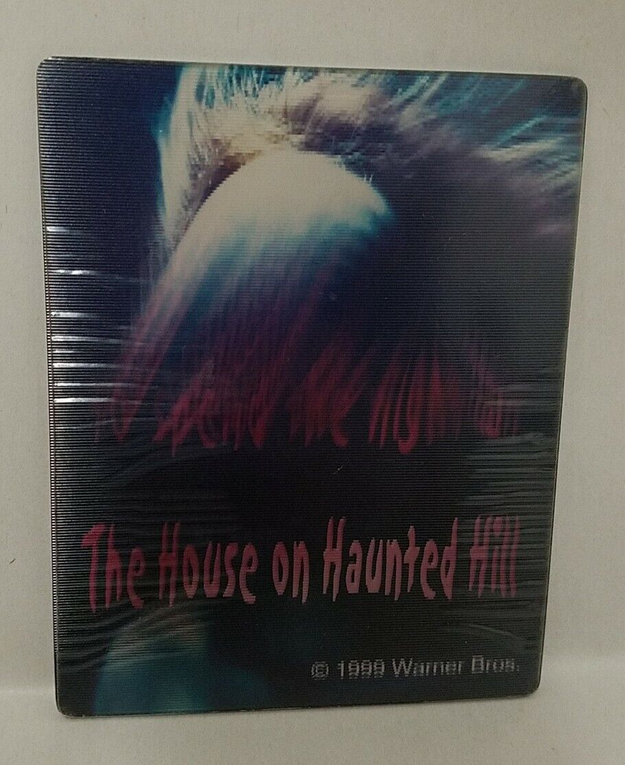 House On Haunted Hill (1999) Promotional Lenticular Card 3.5 X 4.5 New WB Horror