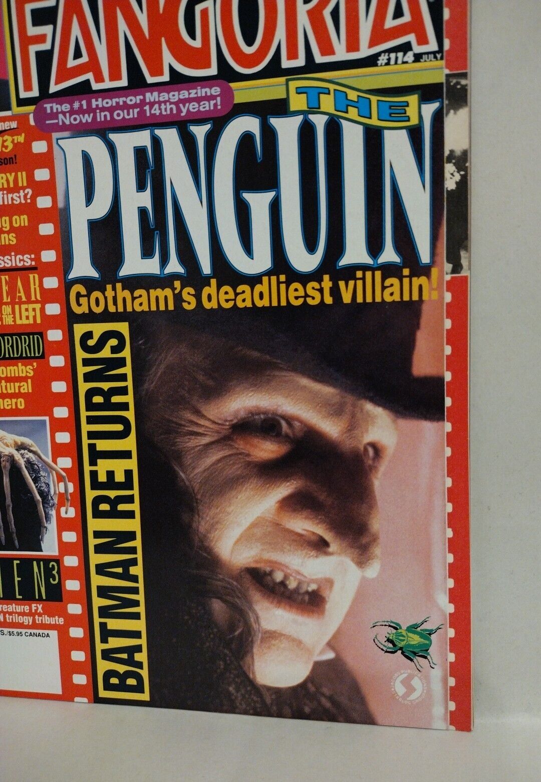 FANGORIA Magazine #114 (1992) Friday The 13th Cape Fear Batman Pet Cemetery II