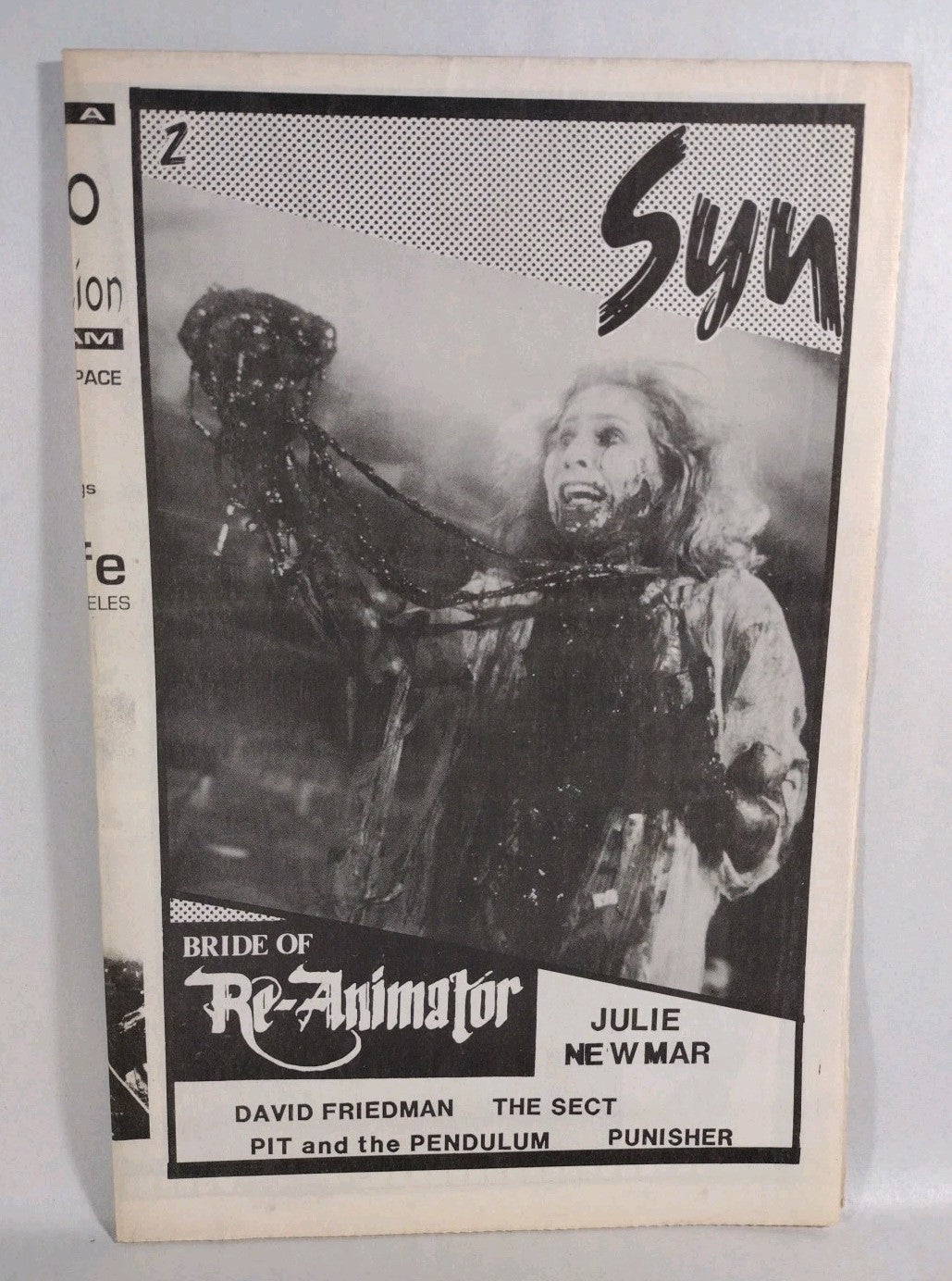 Syn Magazine (1990) Complete Newspaper Run 1 2 3 4 5 6 Horror Movie Comic Run