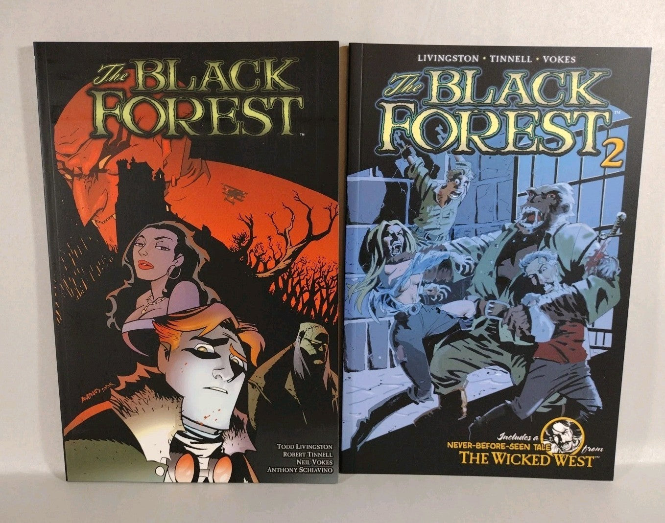 BLACK FOREST (2004) Image Comics TPB Set Vol 1 2 Livingston Tinnell Vokes VF-NM