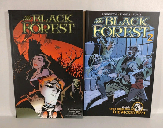 BLACK FOREST (2004) Image Comics TPB Set Vol 1 2 Livingston Tinnell Vokes VF-NM