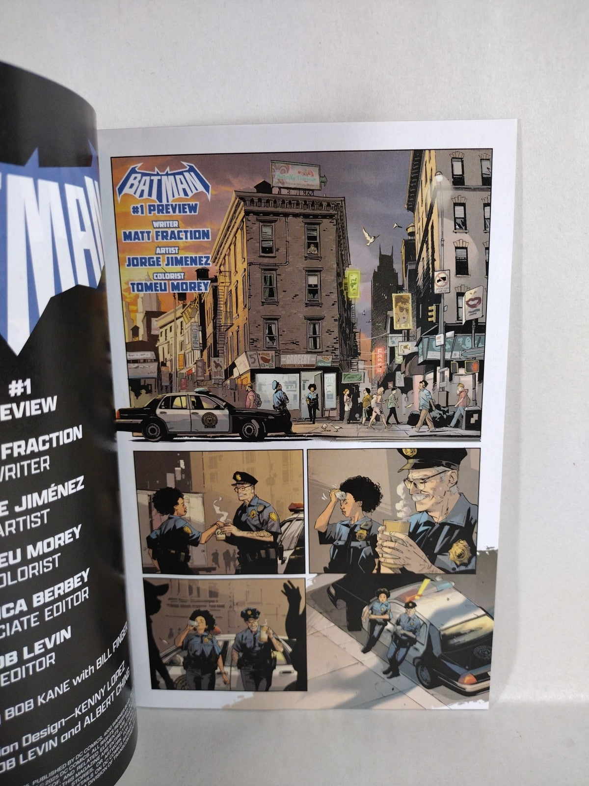 Batman #1 (2025) SDCC Exclusive Ashcan Special Edition Preview Matt Fraction NM