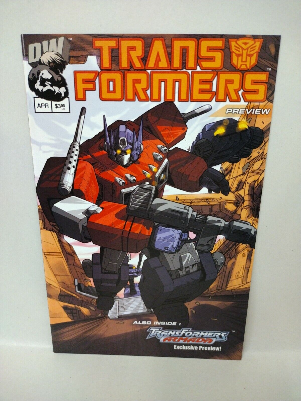 Transformers Armada (2002) Dreamwave Comic Lot Set #1 2 3 PREVIEW +Holo-Foil Var