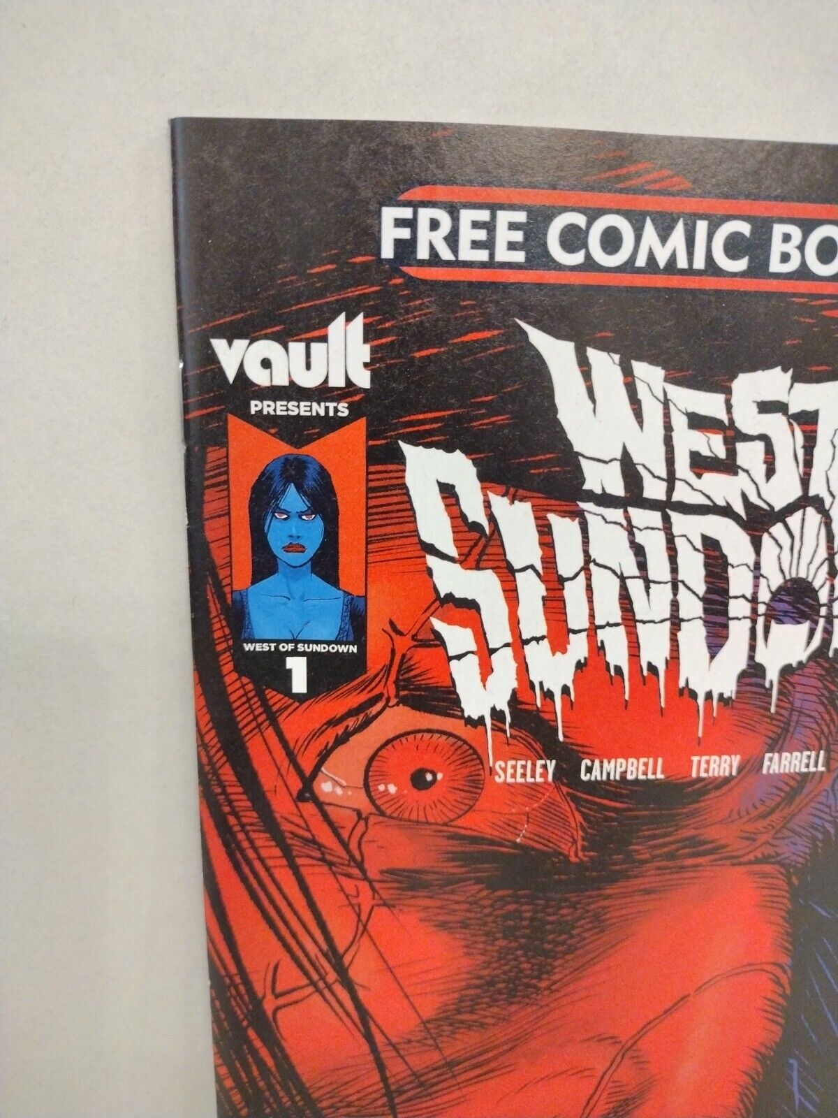 WEST OF SUNDOWN #1 2023 Vault FCBD Free Comic Book Day Edition NEW NM Tim Seeley