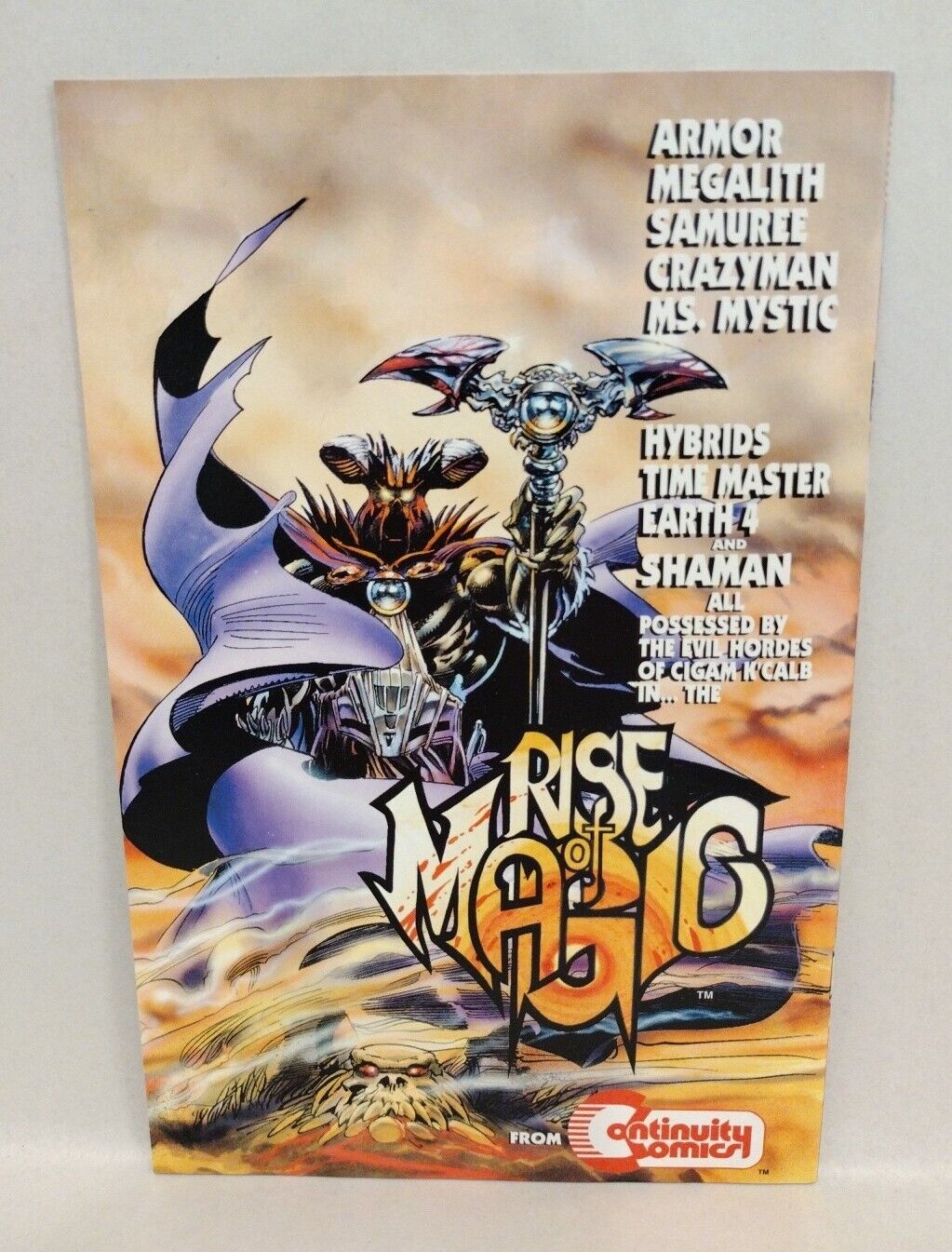 Hybrids Revengers Special (1993) #1 2 3 +Rise Of Magic Continuity Comics 