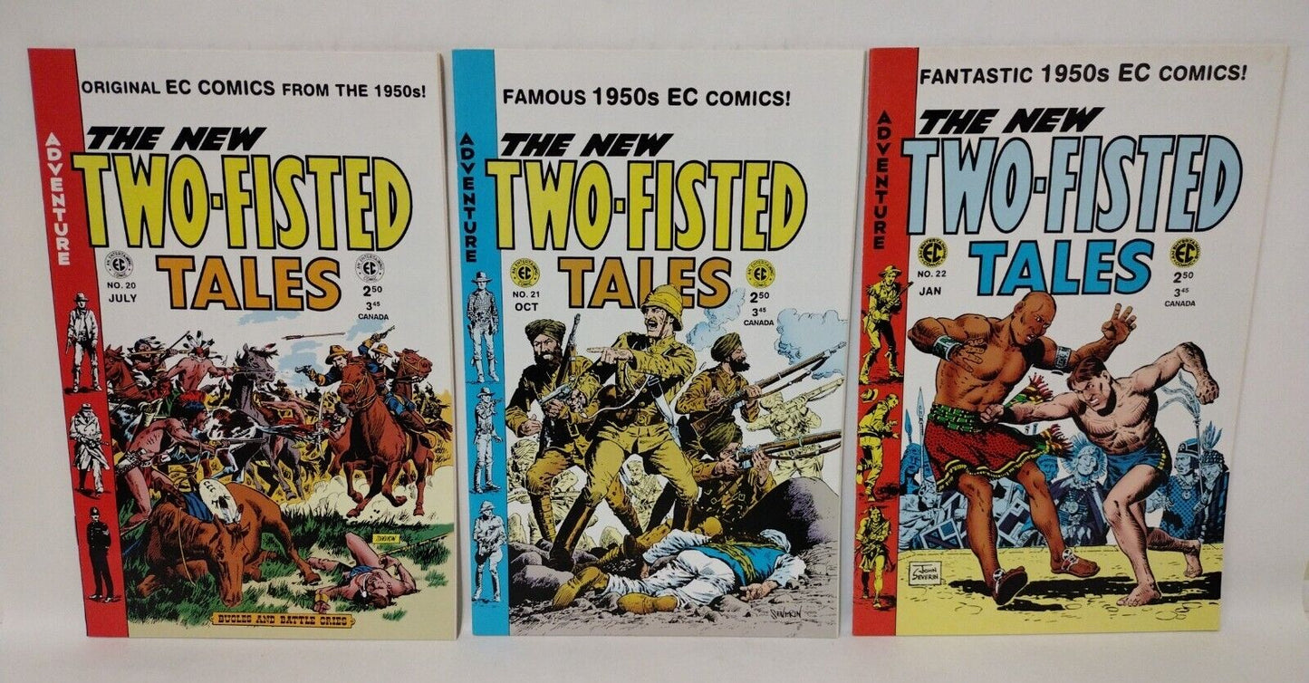 Two-Fisted Tales (1995) Gemstone EC Comic Reprint Set 11-24 Last Issue + The New