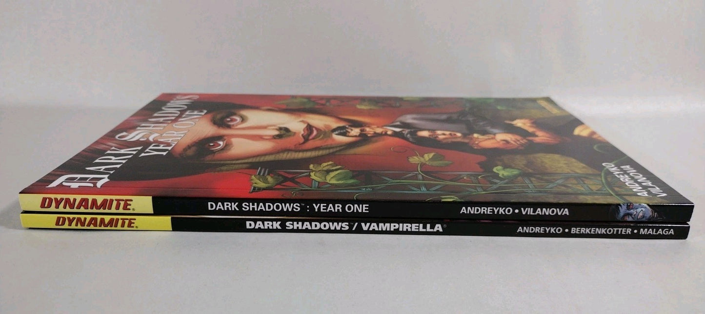 DARK SHADOWS YEAR ONE + VAMPIRELLA (2013) Dynamite Comic TPB SC LOT New