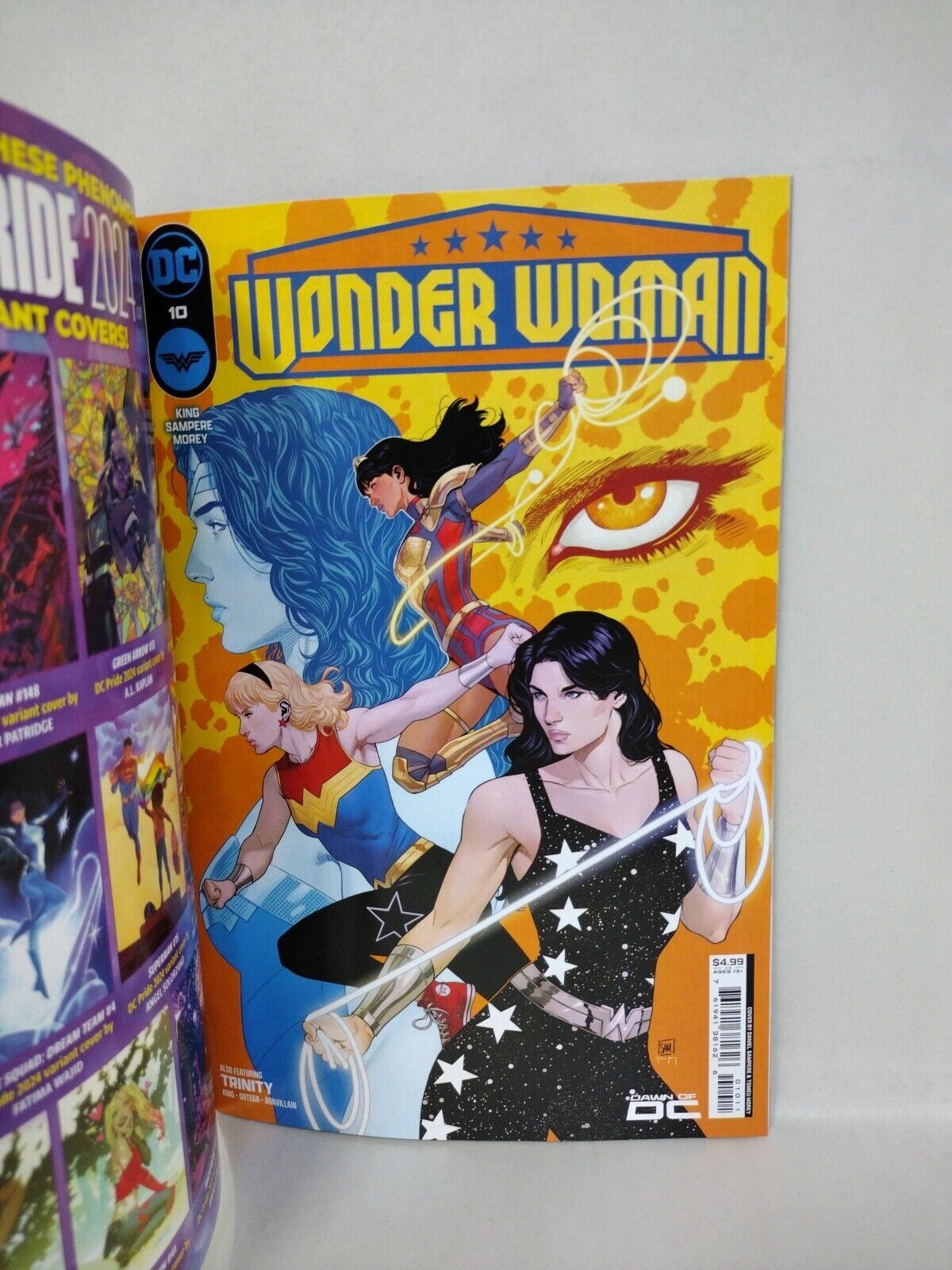 Wonder Woman 10 (2024) DC Comic Cover D Phil Jimenez Pride Card Stock Variant NM