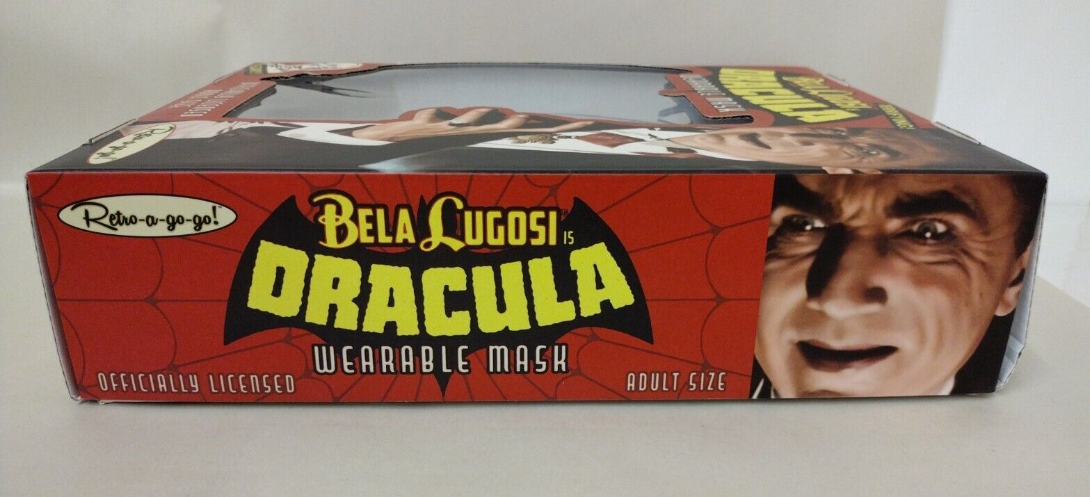 Bela Lugosi Dracula Wearable Mask 2021 Variant Retro A Go Go Halloween Mask NEW 