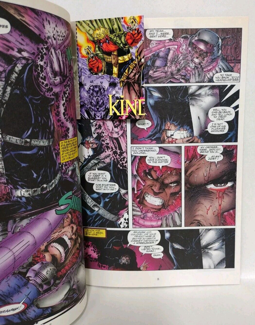 Kindred (1994) Complete Image Comic Lot Set #1 2 Newsstand 3 4 W Bonus Poster