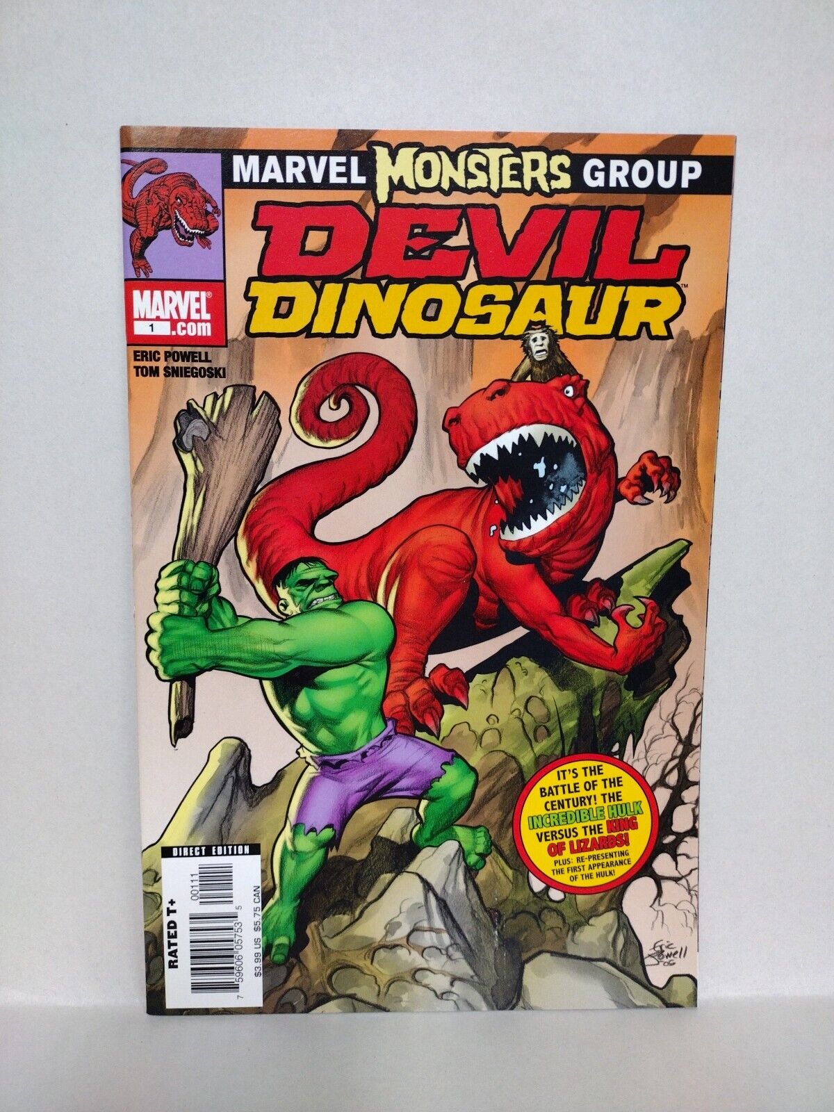 MARVEL MONSTERS GROUP (2005) Lot Of 4 1 Shots JACK KIRBY Eric Powell Covers