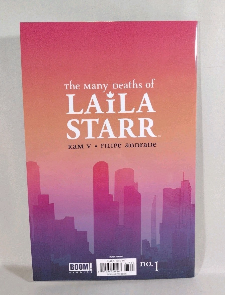 Many Deaths Of Laila Starr #1 (2021) Boom Studios Death Foil Variant NM