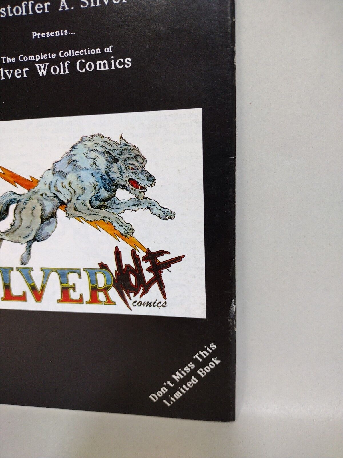 Silverwolf Comic Index #1 (1991) Rare Greater Mercury Print Runs + Reading Order