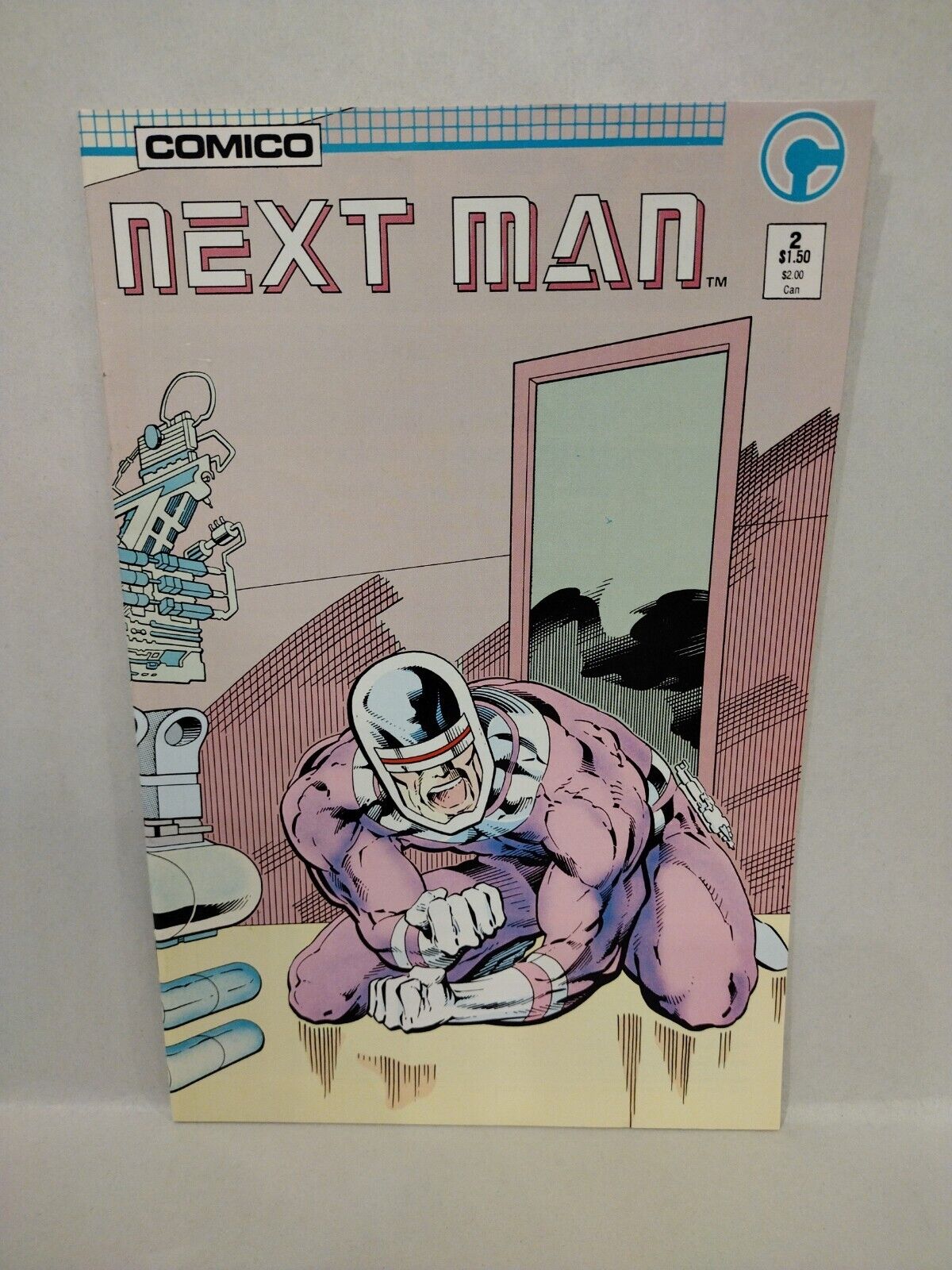 Next Man (1985) Comico Complete Set 1 2 3 4 5 1st Appearance Superhuman Cyborg