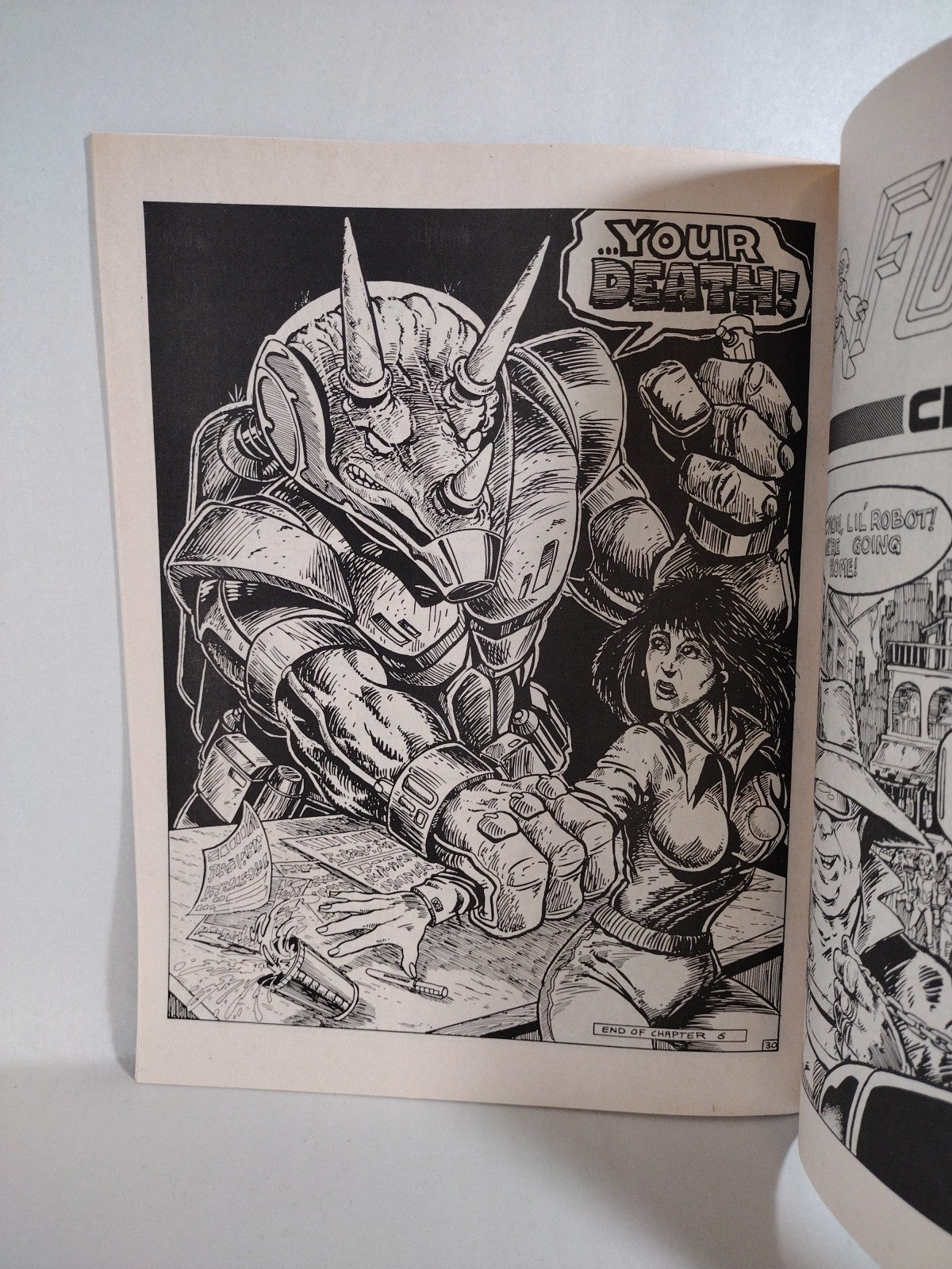 Fugitoid #1 (1985) Mirage Magazine Comic TMNT Triceritons 1st Appearance VF-NM