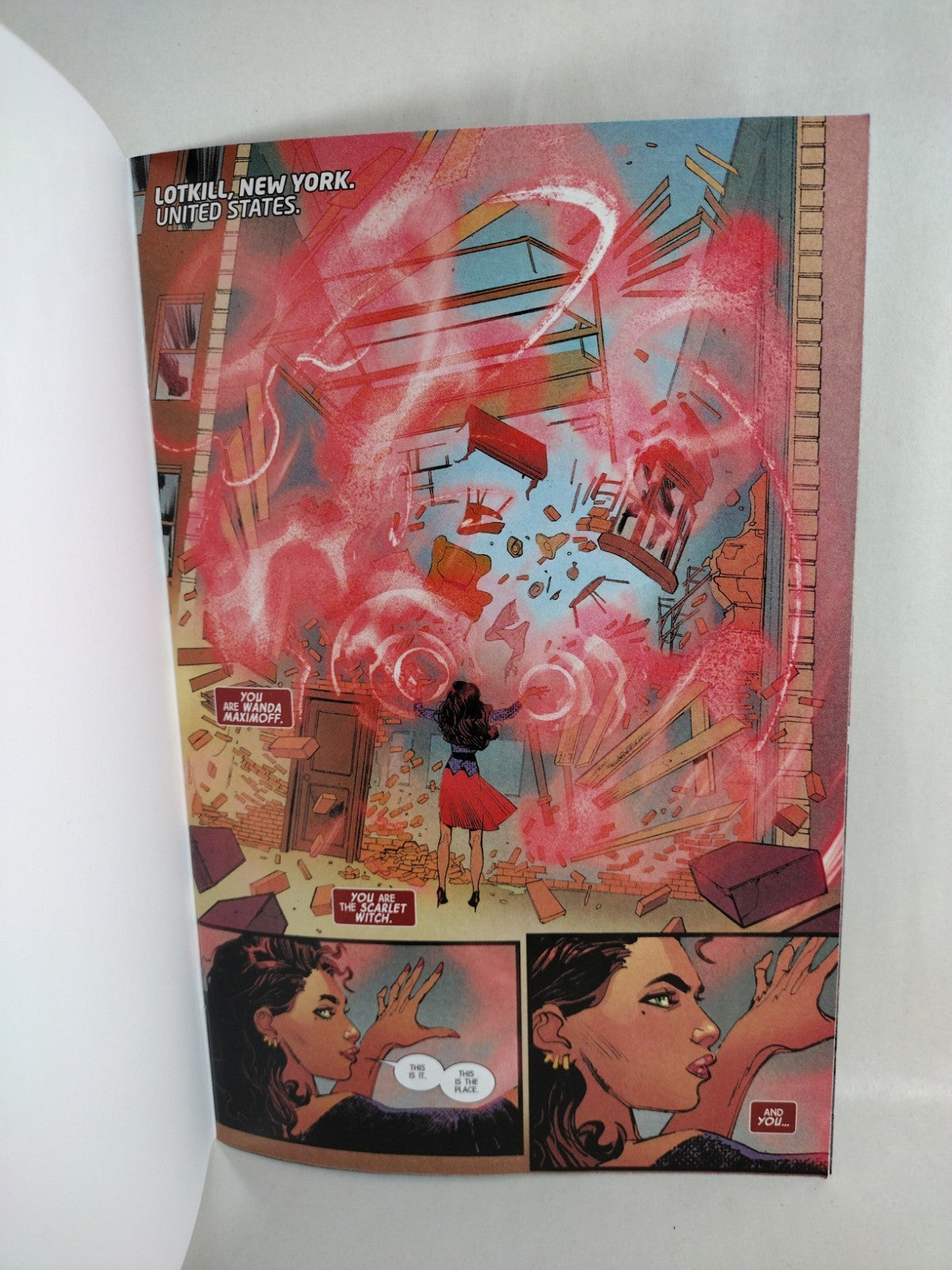 Scarlet Witch #1 (2023) Marvel Comic Red Blank Sketch Cover New NM