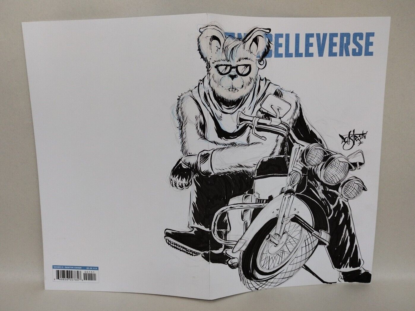 Nacelleverse #0 (2024) Sketch Cover Variant Comic W Original Dave Castr Art 