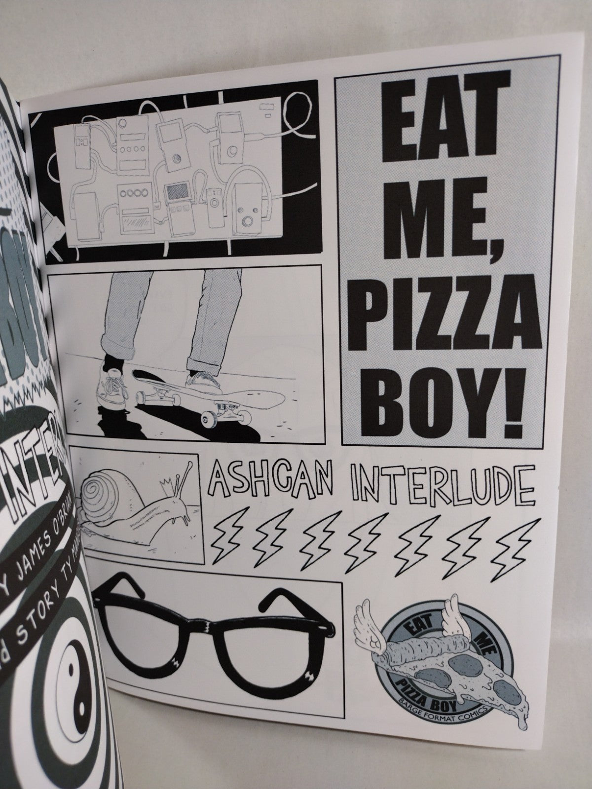 Eat Me Pizza Boy (2026) Barge Format Comics Ashcan Interlude Magazine Ty Magus