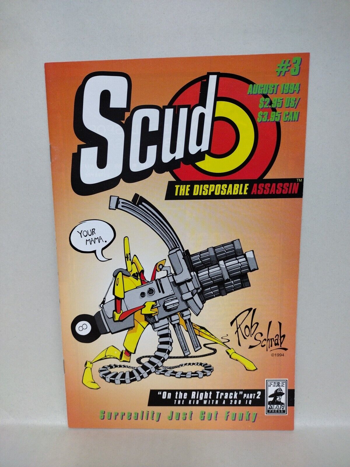 SCUD The Disposable Assassin (1994) Fireman Press Comic Lot #1 2 3 1st Print