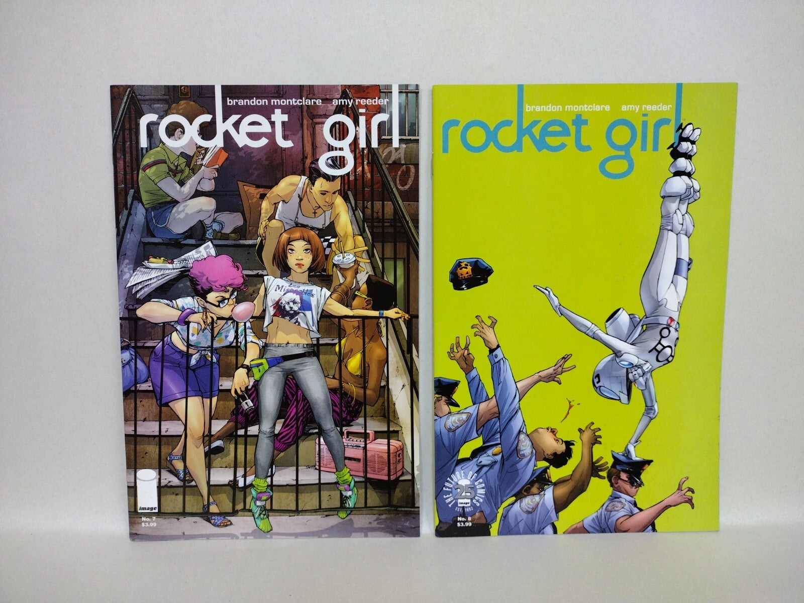 Rocket Girl (2015) Complete Image Comic Set #1-10 Amy Reeder Brandon Montclare