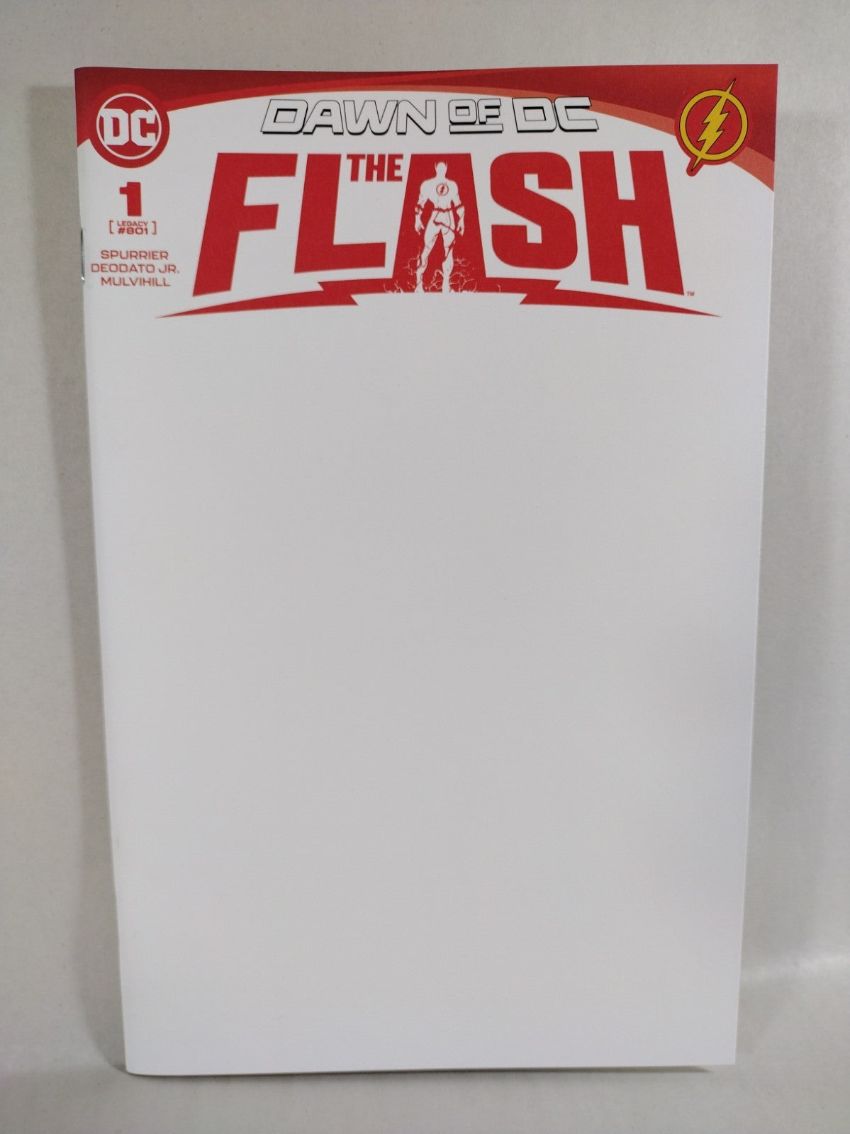 The Flash #1 (2023) Dawn Of DC Comic Blank Sketch Variant Cover E NM