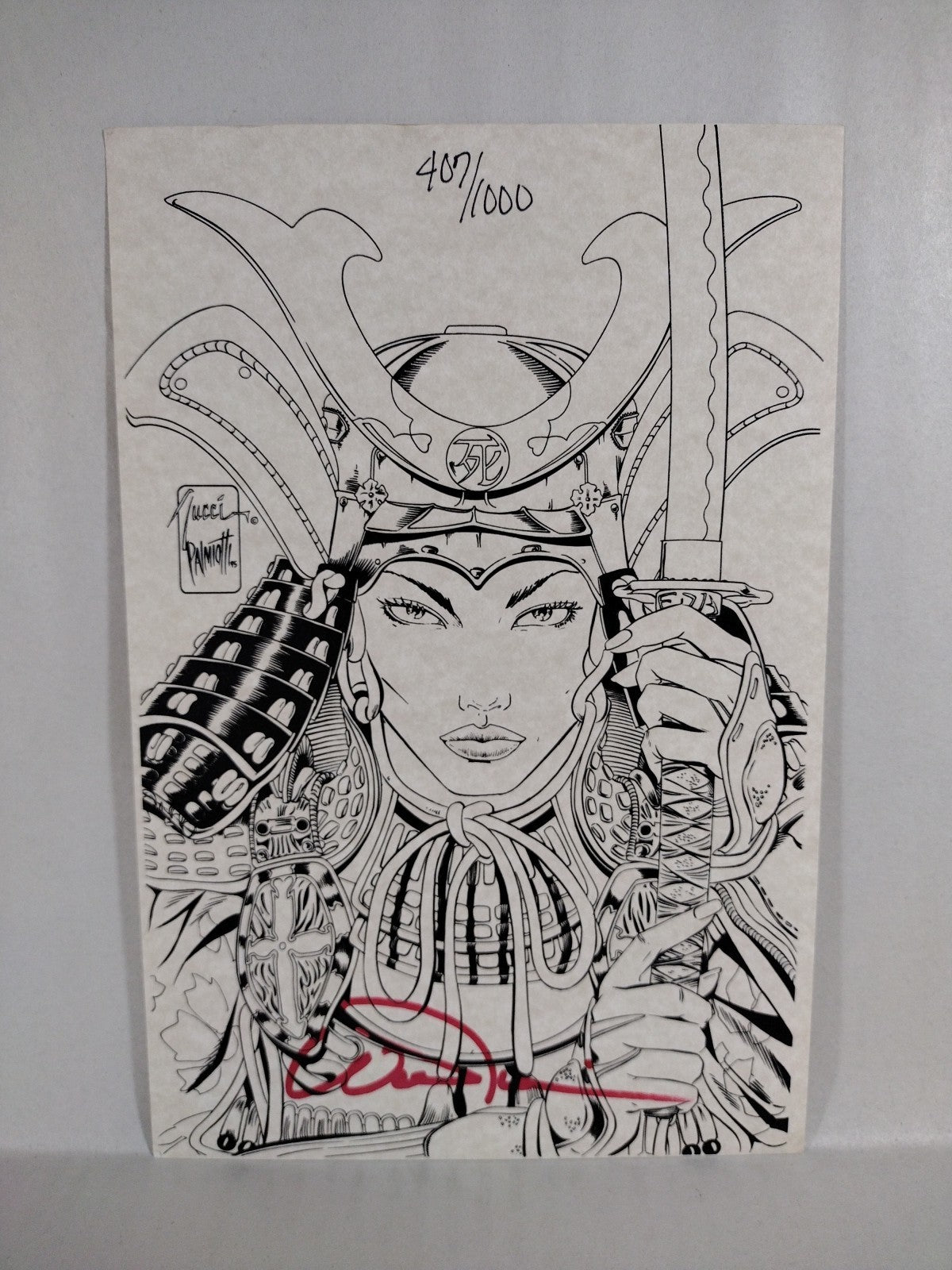 Shi Way Of The Warrior 1995 Crusade Comic Signed Lot 1 2 3 4 5 6 7 Set W Prints