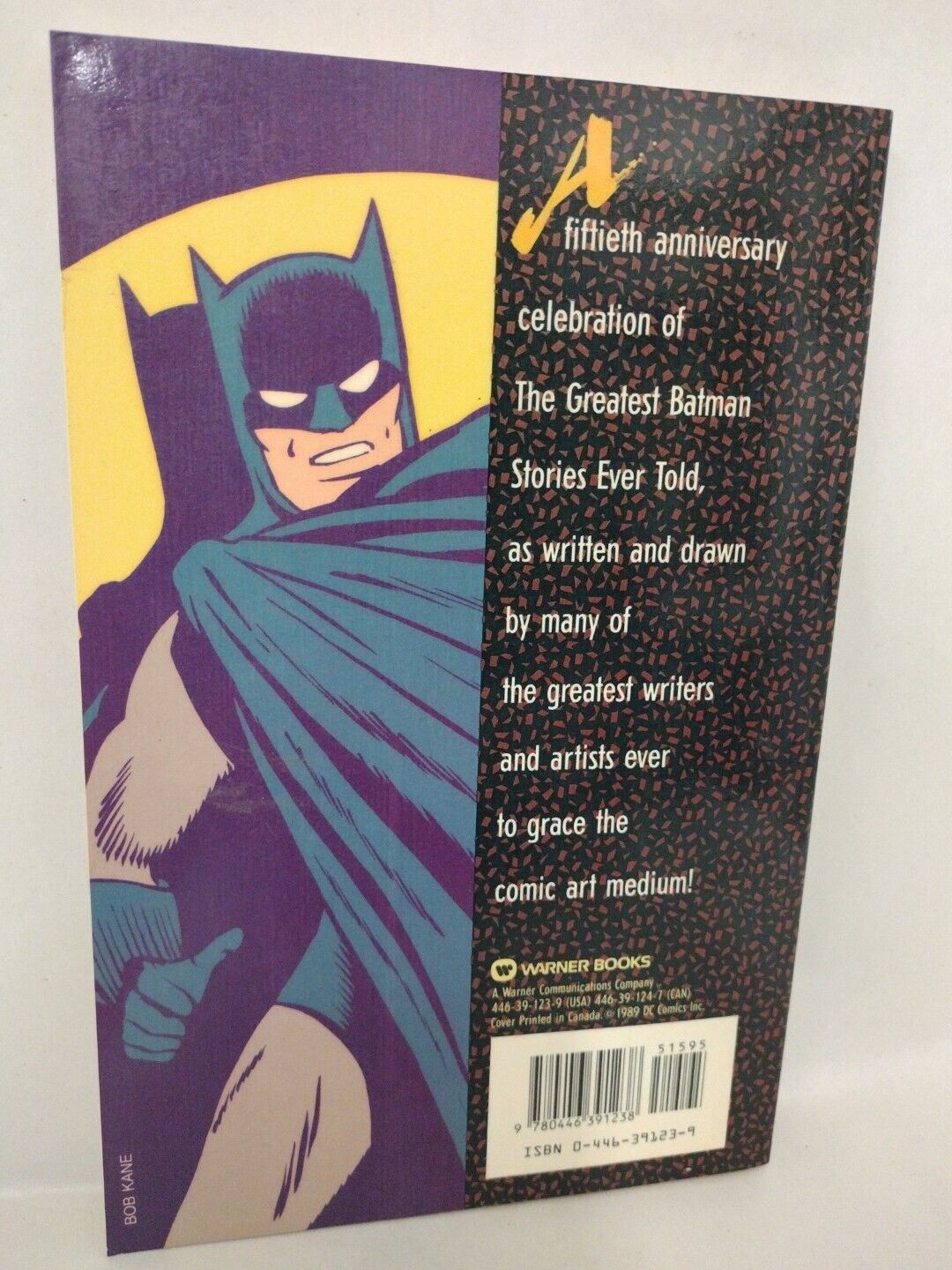 The Greatest Batman Stories Ever Told Vol 1 (1988) WARNER Bros TPB