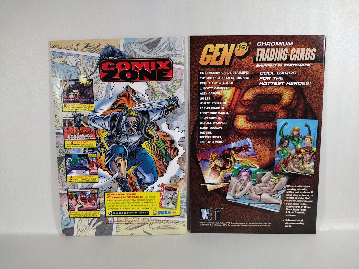 2 Complete 1995 Wildcats Solo Series Spartan: Warrior Spirit #1-4 Zealot #1-3