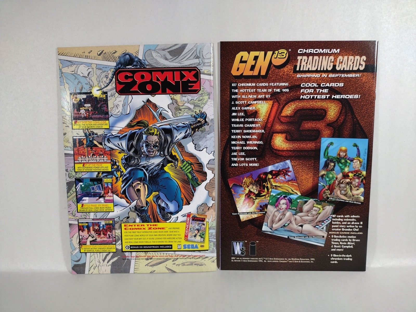 2 Complete 1995 Wildcats Solo Series Spartan: Warrior Spirit #1-4 Zealot #1-3