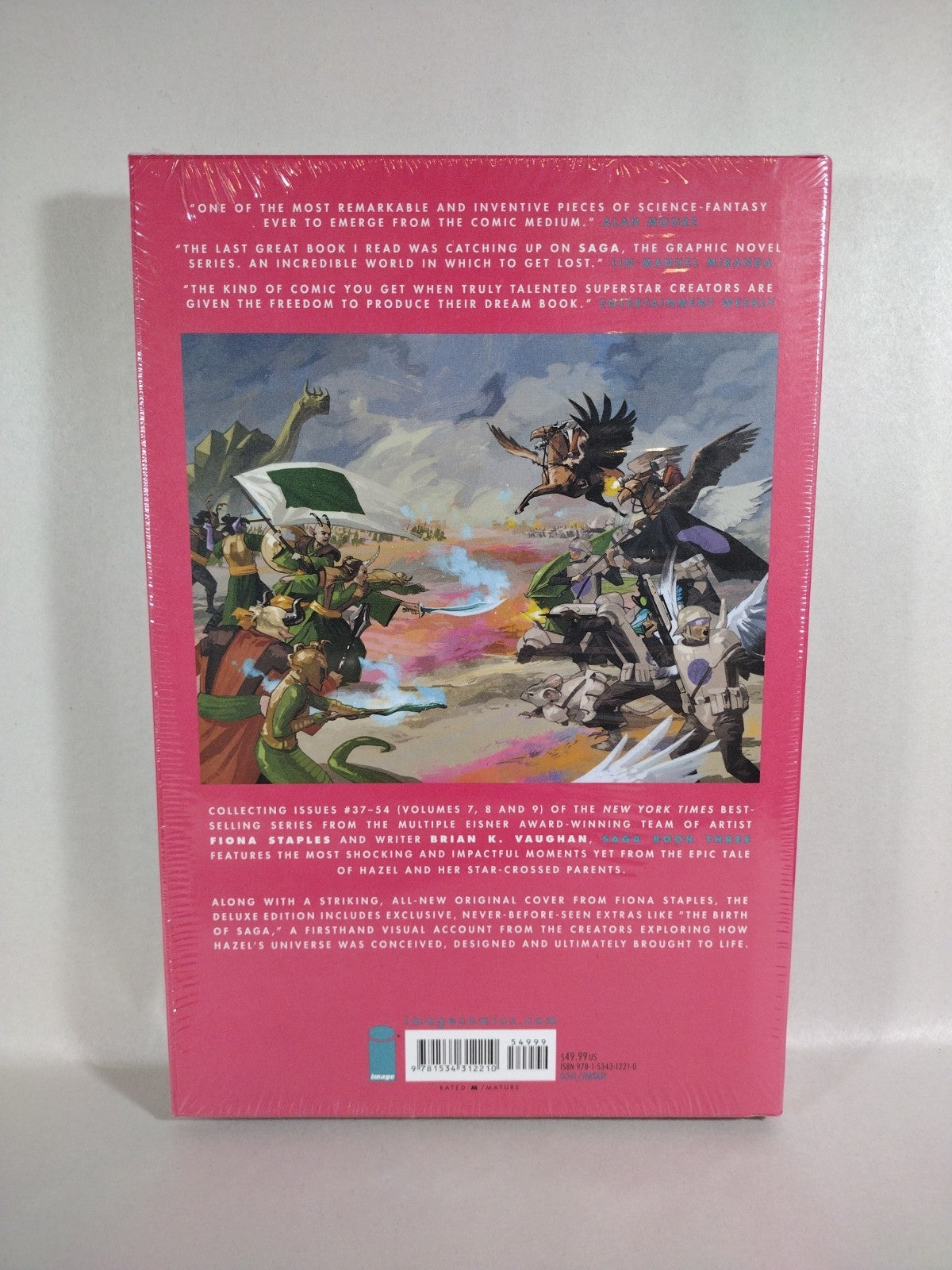 Saga Deluxe Edition Vol 3 Image Comics HC Brian K Vaughan Staples New Sealed