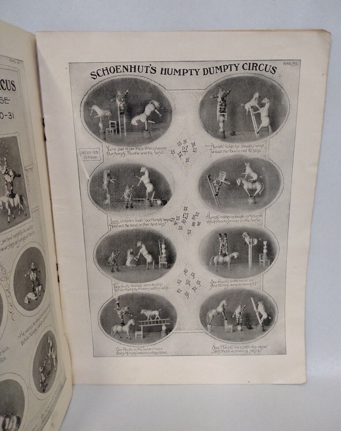 Schoenhut Humpty Dumpty Circus (1900) Toy Catalog Illustrations + Photo 28 Pages