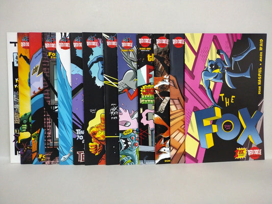 The Fox (2013) Archie Red Circle 13 Comic Lot Set 1 2 3 5 Variant Collection